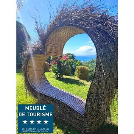 Gite 4 Etoiles, La Vieille Sucrerie St Claude Guadeloupe, Jacuzzi Spa Privatif, Vue Exceptionnelle Sur La Mer Des Caraibes Basse-Terre Kültér fotó