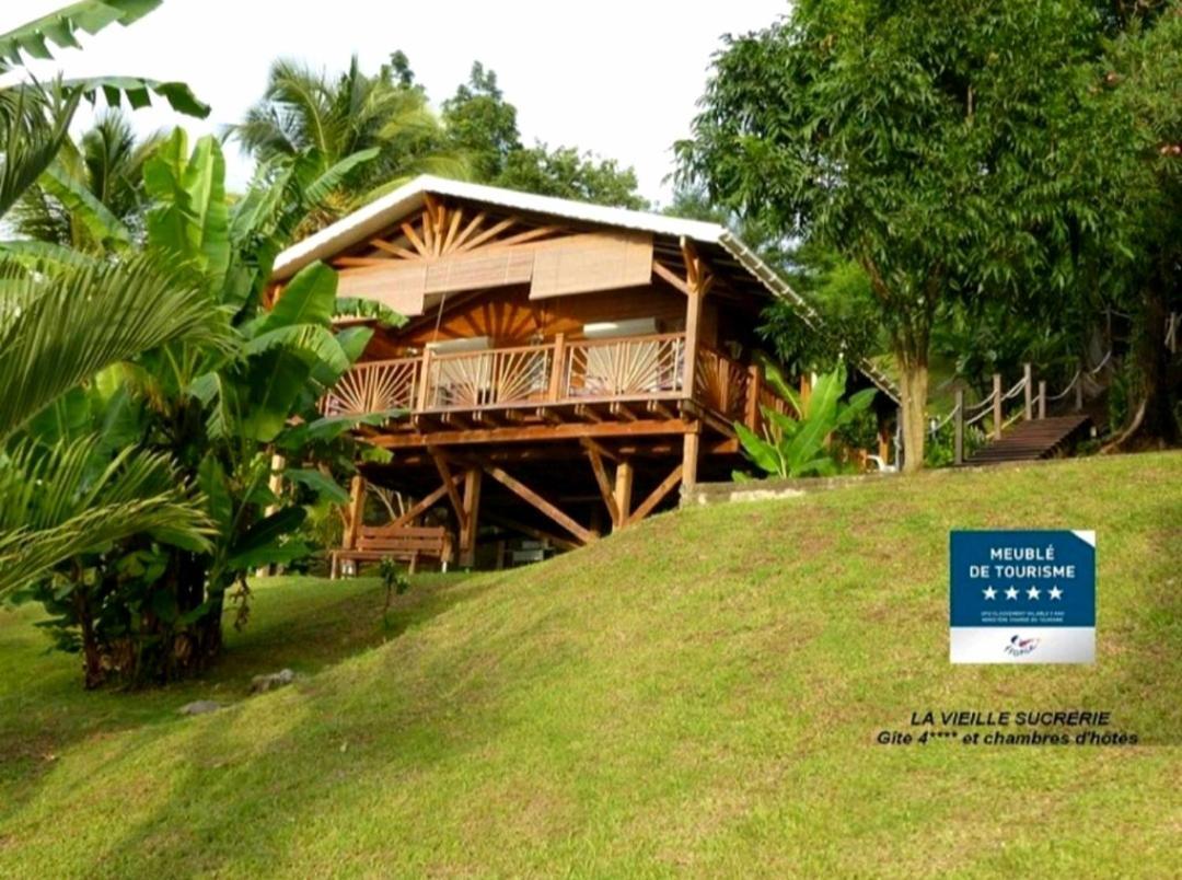 Gite 4 Etoiles, La Vieille Sucrerie St Claude Guadeloupe, Jacuzzi Spa Privatif, Vue Exceptionnelle Sur La Mer Des Caraibes Basse-Terre Kültér fotó