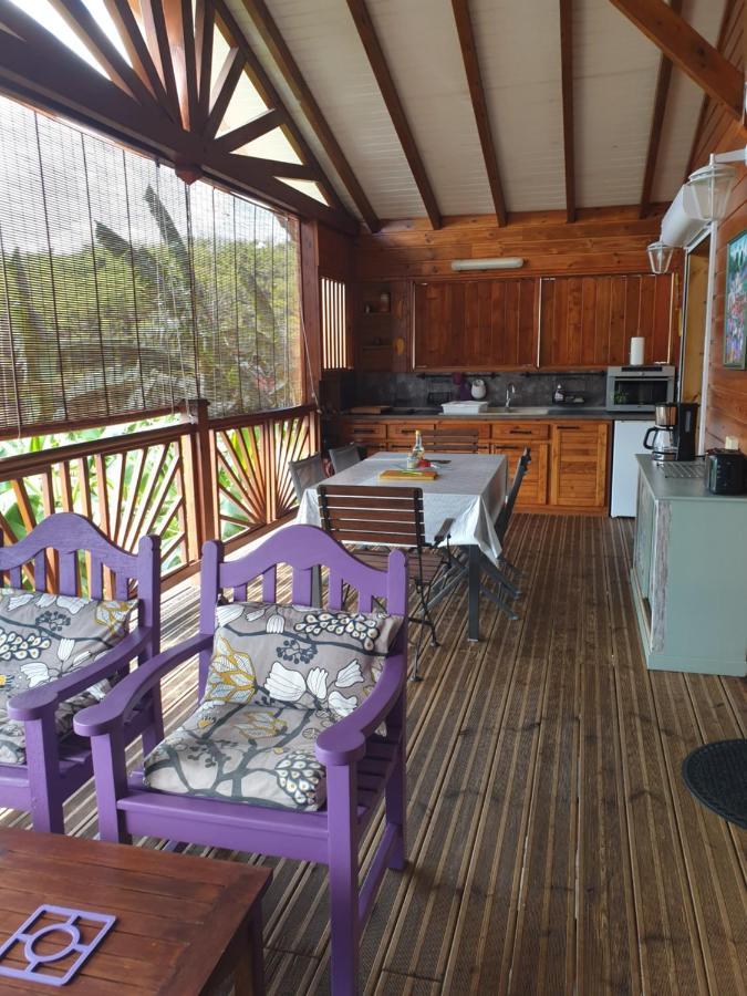 Gite 4 Etoiles, La Vieille Sucrerie St Claude Guadeloupe, Jacuzzi Spa Privatif, Vue Exceptionnelle Sur La Mer Des Caraibes Basse-Terre Kültér fotó