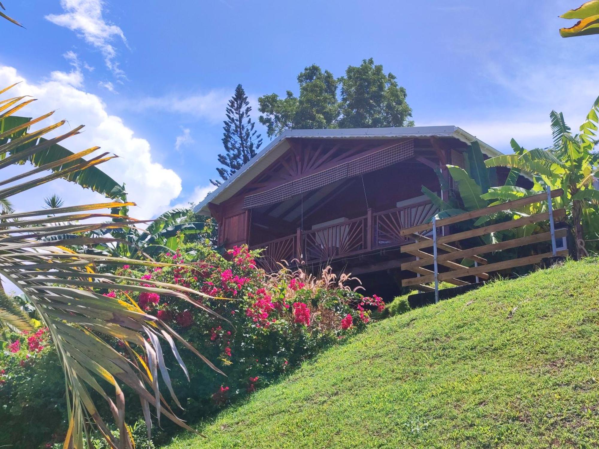 Gite 4 Etoiles, La Vieille Sucrerie St Claude Guadeloupe, Jacuzzi Spa Privatif, Vue Exceptionnelle Sur La Mer Des Caraibes Basse-Terre Kültér fotó